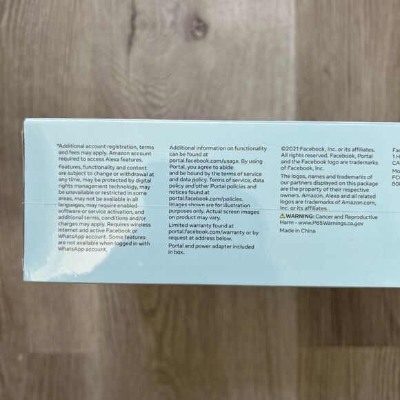 Facebook Portal Smart Video Calling 10” Touch Screen Stationary w/ Bluetooth NEW - Picture 9 of 12